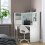 IKEA MICKE Corner Workstation 100x100x142 cm 2