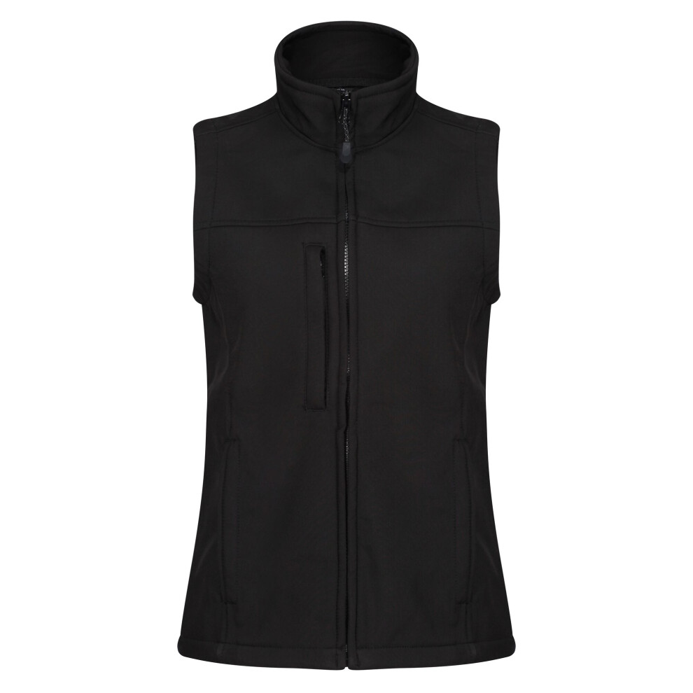 Regatta (14 Uk, Black) Womens/Ladies Flux Softshell Gilet