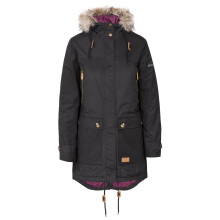 (XXL, Black) Trespass Womens/Ladies Clea Waterproof Parka