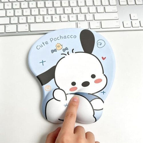 Τρισδιάστατο Mouse Pad με στήριγμα καρπού, Εργονομικό Mousepad με υπερυψωμένους γ