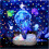 Προβολέας Galaxy Projector Star Projector Νυχτερινό Φως - Διπλός Προβολέας Star Light για Υπνοδ 1