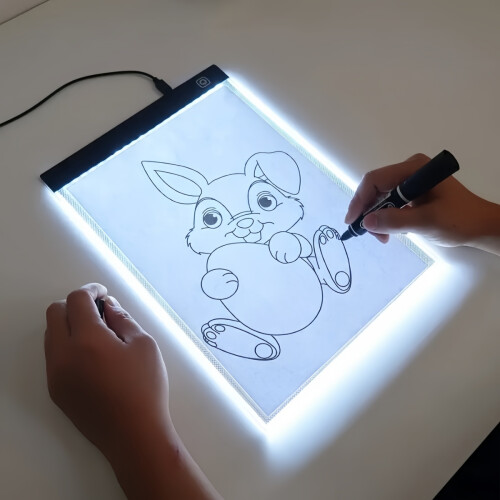 A4 Led Light Pad Board Light Box Σχέδιο, Lightbox Box για Σχέδιο, 5D 5d Diamond Art Painting