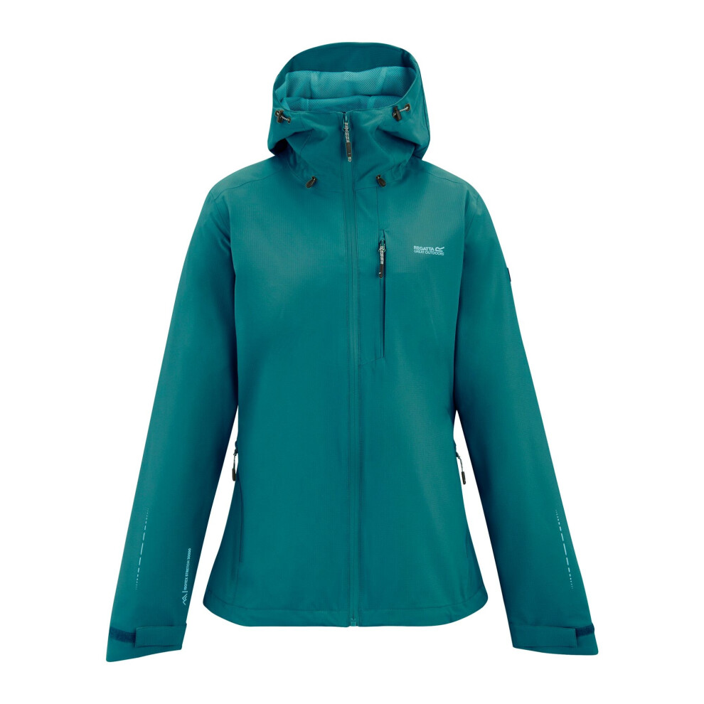 Regatta (18 Uk, Mediterranea) Womens/Ladies Oklarna Waterproof Jacket