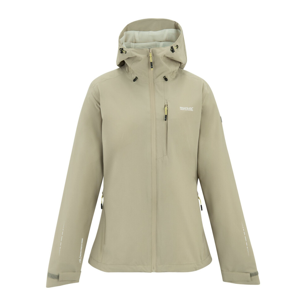 Regatta (14 Uk, Parchment) Womens/Ladies Oklarna Waterproof Jacket