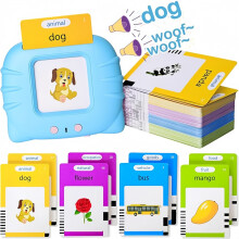 Talking Flash Cards Early Educational Toys for 3 4 5 6 Year Old Baby Boys Girls, Preschool Learning Reading Machine
