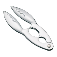 Schiaccianoci per granchi e aragoste in acciaio inossidabile, 17 cm (65 pollici), colore argento, adatti per casa, ufficio, esterni e v