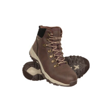 (7 UK, Brown) Mountain Warehouse Mens Conway Leather Waterproof Boots