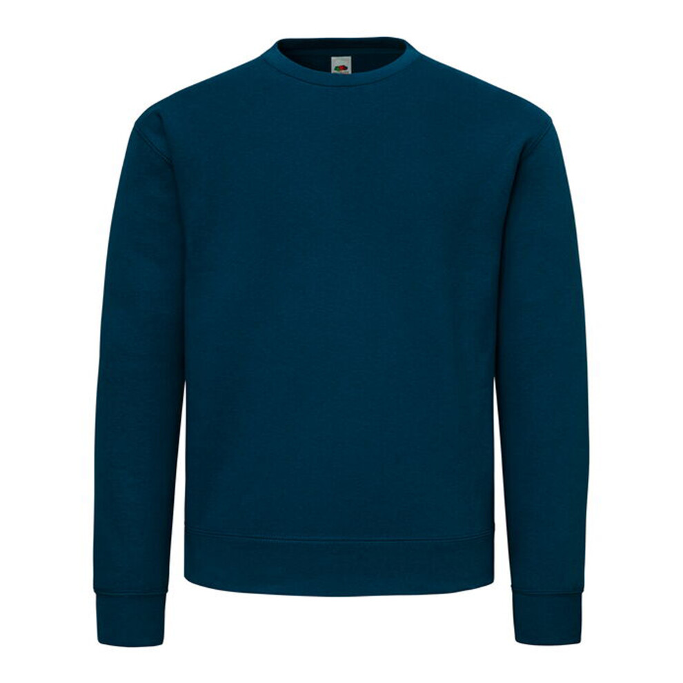 Fruit Of The Loom (L, Mountain Blue) Mens Supercotton Sweatshirt
