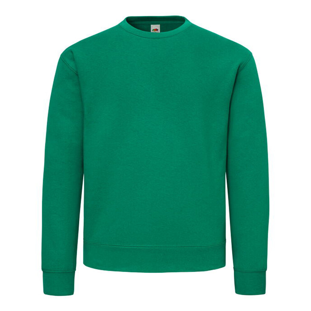 Fruit Of The Loom (M, College Green) Mens Supercotton Sweatshirt