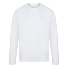 (L, White) Casual Classics Mens Sweatshirt