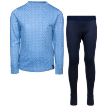 (5/6, Cornflower) Trespass Kids Thermal Layer Base Set - Alec