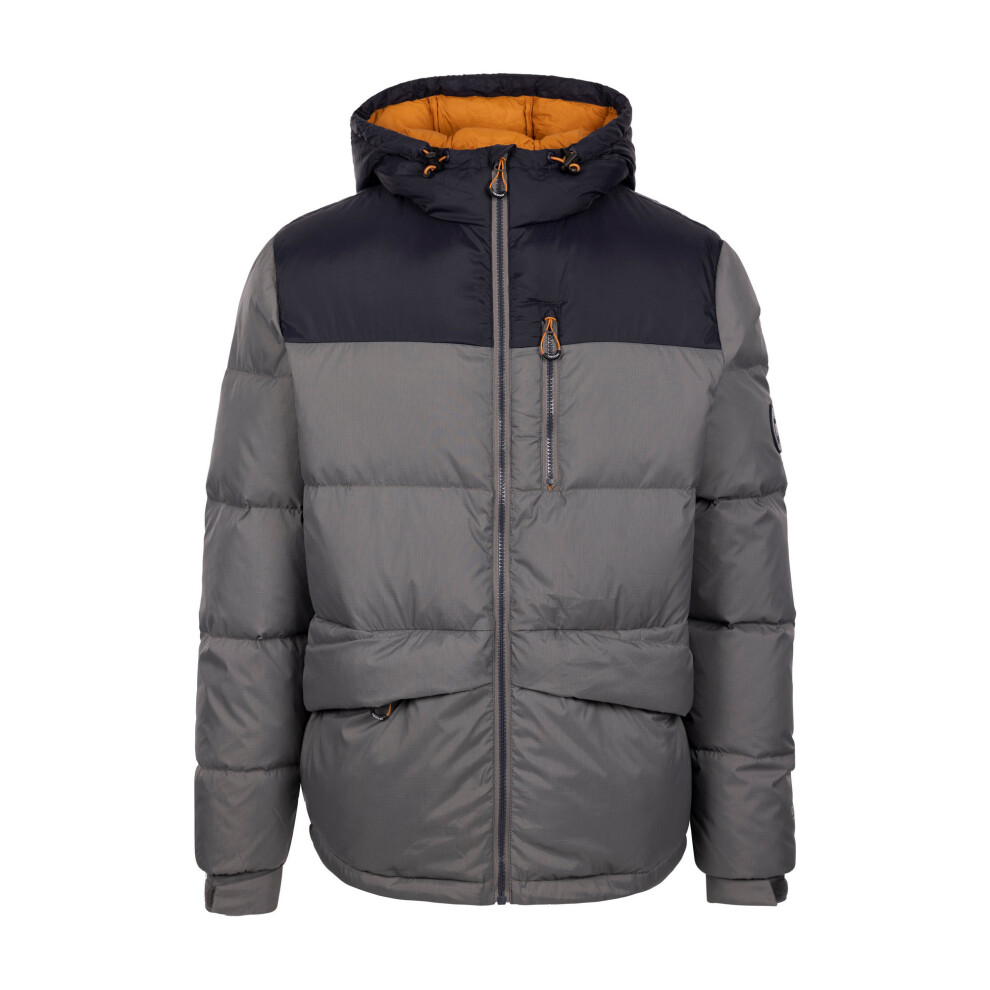 Trespass (S, Storm Grey) Mens Erris Down Jacket