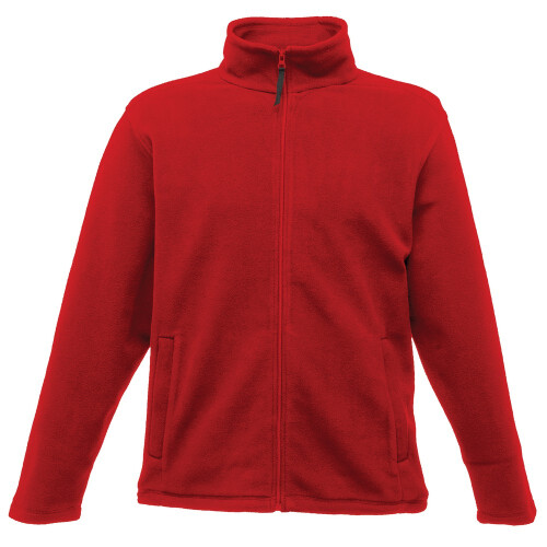 (XL, Classic Red) Regatta Professional Mens Plain Micro Fleece Full Zip Jacket (Layer Lite)