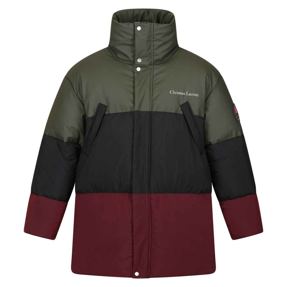 Regatta (Xxl, Dark Khaki/Black) Mens Christian Lacroix Barbegal Baffled Padded Jacket