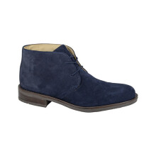 (6 UK, Navy) Roamers Mens Suede Chukka Boots