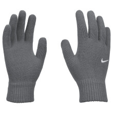 (L-XL, Grey) Nike Childrens/Kids 2024 2.0 Knitted Swoosh Gloves