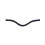 (Full, Black) Collegiate Leather Curved Raised Browband IV 1