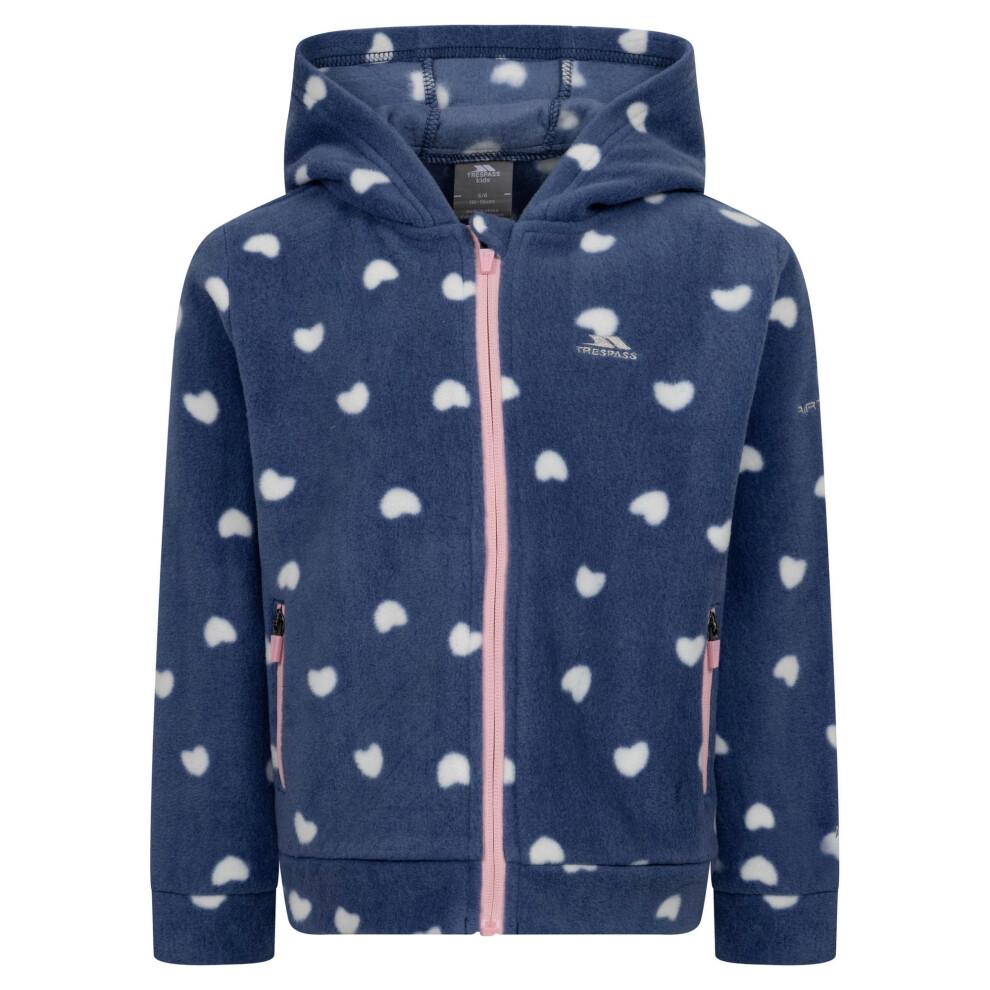 Trespass (11-12 Years, Bluestone) Girls Breigh Fleece Jacket