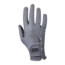 (L, Grey) Dublin Childrens/Kids Everyday Riding Gloves