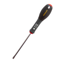 (75mm x 3mm, Black) Stanley Fatmax Flat Head Screwdriver