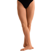 (5-7 Years, Light Suntan) Silky Dance Girls Footed Ballet Tights