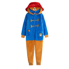 (4-5 Years, Blue) Paddington Bear Childrens/Kids Character All-In-One Nightwear
