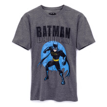 (X-Large) DC Comics Short Sleeved T-Shirt (Mens Grey)