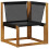 VidaXL vidaXL Outdoor-Sofagarnitur 4 stk. Natur und Beige 4