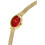 Guess Raad GW0935L4 Dameshorloge Ruby 24 mm 3 ATM 3