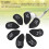 PU Leder Golf Eisen-Schlägerhüllen 8x 48-62 Set 14