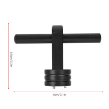 Putter Schraubenschlüssel Schwarz Metall Golf