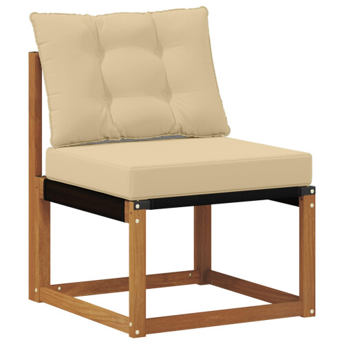 VidaXL vidaXL Outdoor-Sofagarnitur 7 stk. Natur und Beige 2