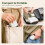 Small Travel Pill Box, Double Layer 7-compartments Pill Organizer, Weekly Pill Case Container for Pocket 4