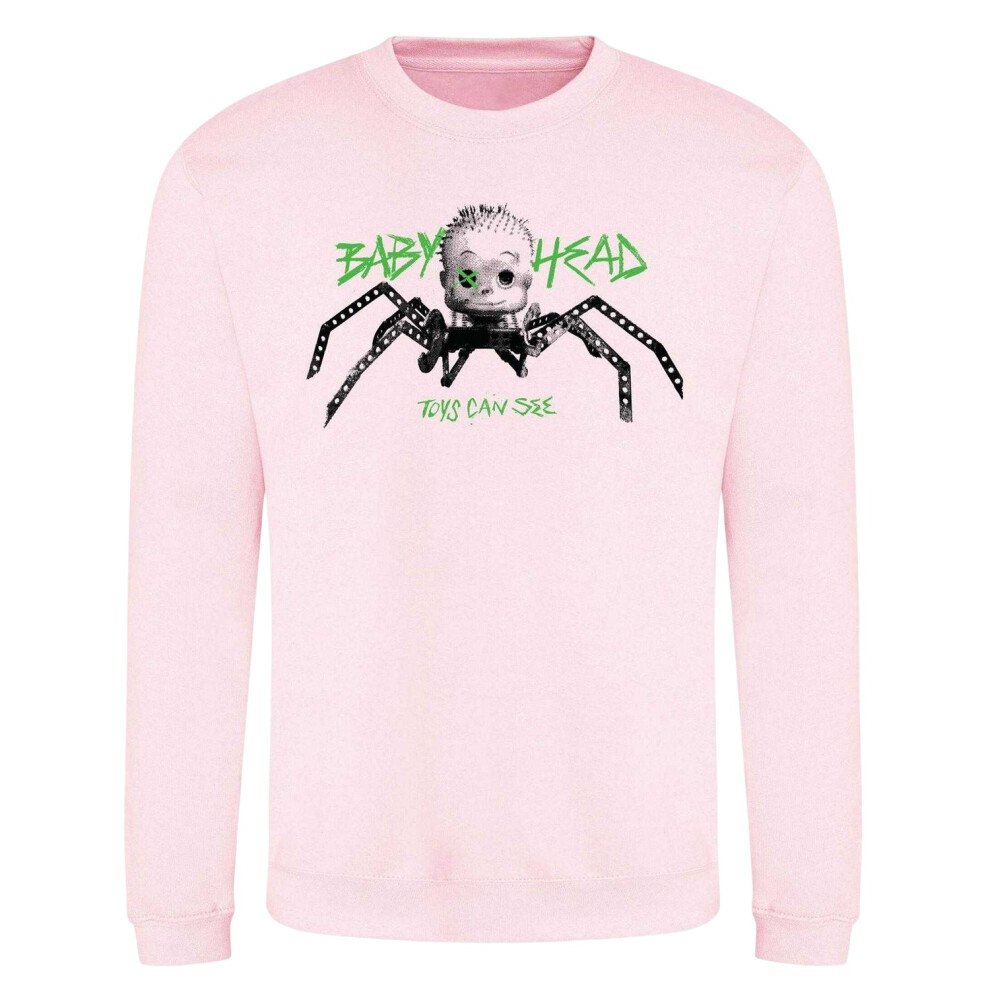 Toy Story (Xxl, Pink) Unisex Adult Baby Head Sweatshirt