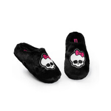 (5-6 UK) Monster High Mule Slippers (Womens Black)