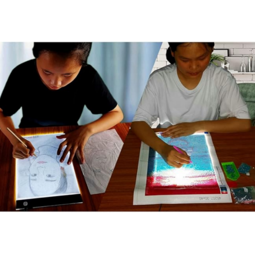 A4 Led Light Pad Board Light Box Σχέδιο, Lightbox Box για Σχέδιο, 5D 5d Diamond Art Painting 2