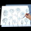 A4 Led Light Pad Board Light Box Σχέδιο, Lightbox Box για Σχέδιο, 5D 5d Diamond Art Painting 4