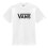 Vans (S, White/Black) Vans Mens Classic Logo Relaxed Fit T-Shirt 1