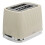 Cello Cello 2 Slice Toaster Extra Wide Slots 6 Levels 3 Function Textured Design CREAM 4