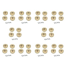 40Pcs Heavy Duty Brass Wheel Hex Adapter Balance Weight for AXIAL SCX24 90081 Upgrades 1/24 RC Crawler Car Parts