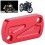 Bremsflüssigkeitsbehälterdeckel Rot Honda 6