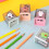 2pcs Creative Cute Cartoon Double Hole Pencil Sharpener, Student Hand Pencil Sharpener, Dinosaur White Rabbit 3