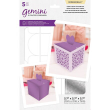 Gemini Dimensionals Die ~ Happy Heart Favour Box