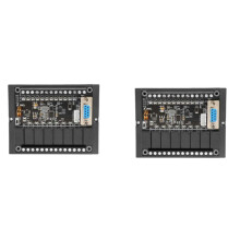 2X ContrôLeur de Moteur PLC ContrôLeur Programmable FX1N à 20MR Module de Retard de Relais Programmable avec RéGulateur de Moteur à Coque