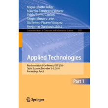 Applied Technologies First International Conference ICAT 2019 Quito Ec