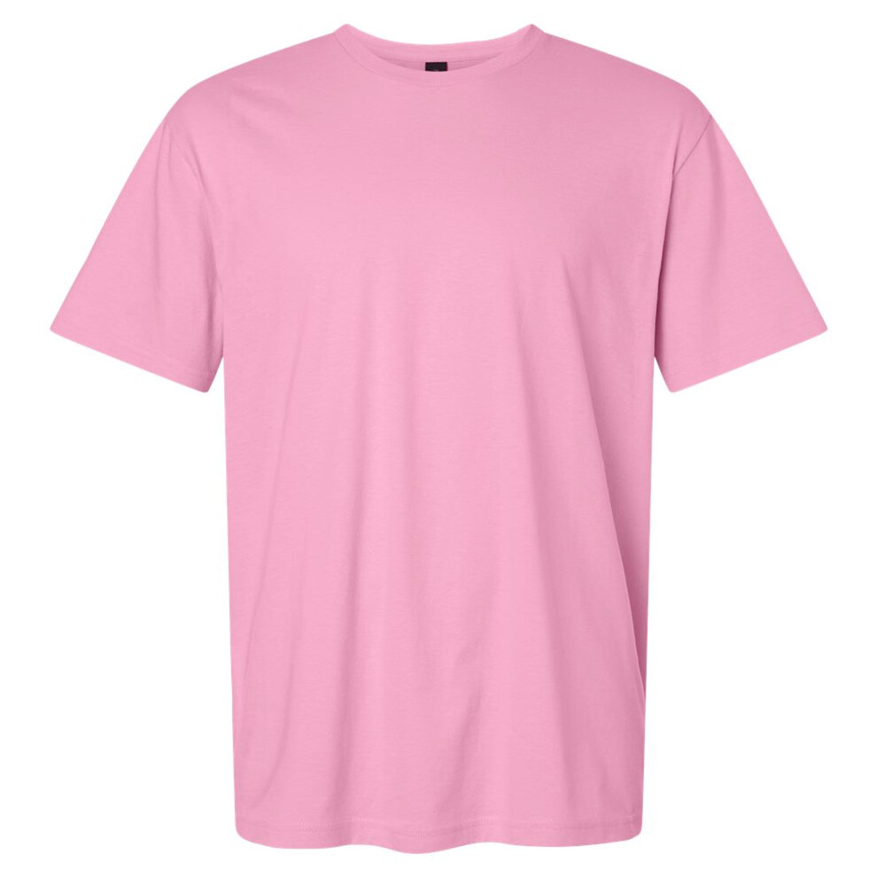 Gildan (Xxl, Fan Candy Pink) Mens Softstyle Ringspun T-Shirt