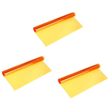 3X Folie Scheinwerfer 30cm X 120cm Toenung Vinyl Auto Orange