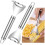 2 Pcs Corn Peeler Corn Planer Thresher Stainless Steel Corn Peeler for Corn on the Cob Corn Kernel Remover Tool 1