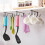 Mug Rack Under Cabinet - Coffee Cup Holder, 12 Mugs Hooks Under Shelf, Display Hanging Cups Drying Hook for Bar 1