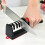 1pc Professional Diamond Ceramic Knife Sharpener, 4-stage Kitchen Knife Sharpening Tool with Adjustable Angle and Base, Compatible 1
